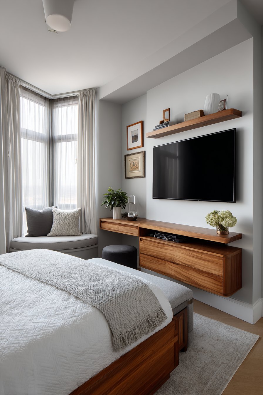 Corner-Mounted Space Maximization