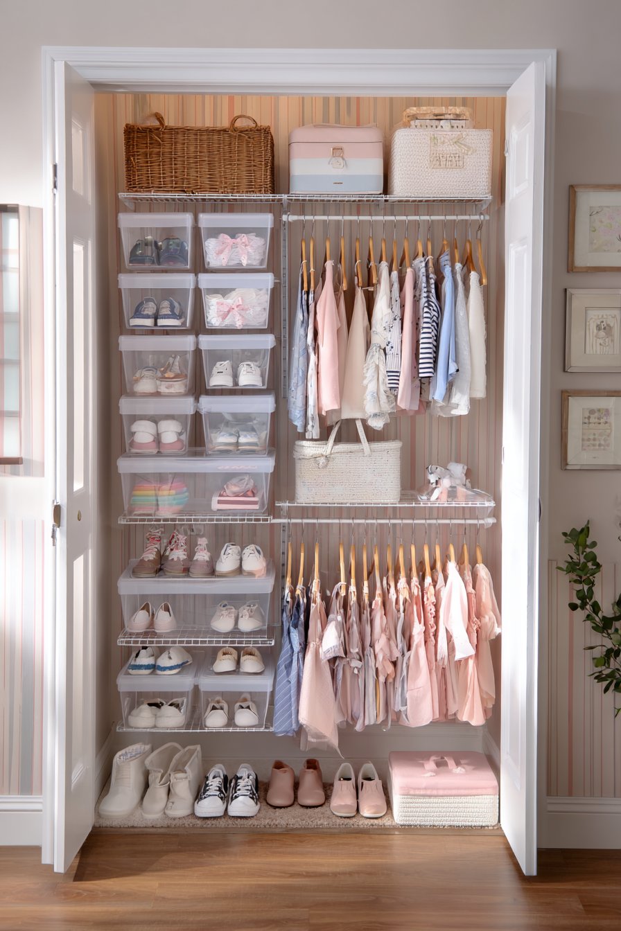 Independence-Fostering Closet Organization