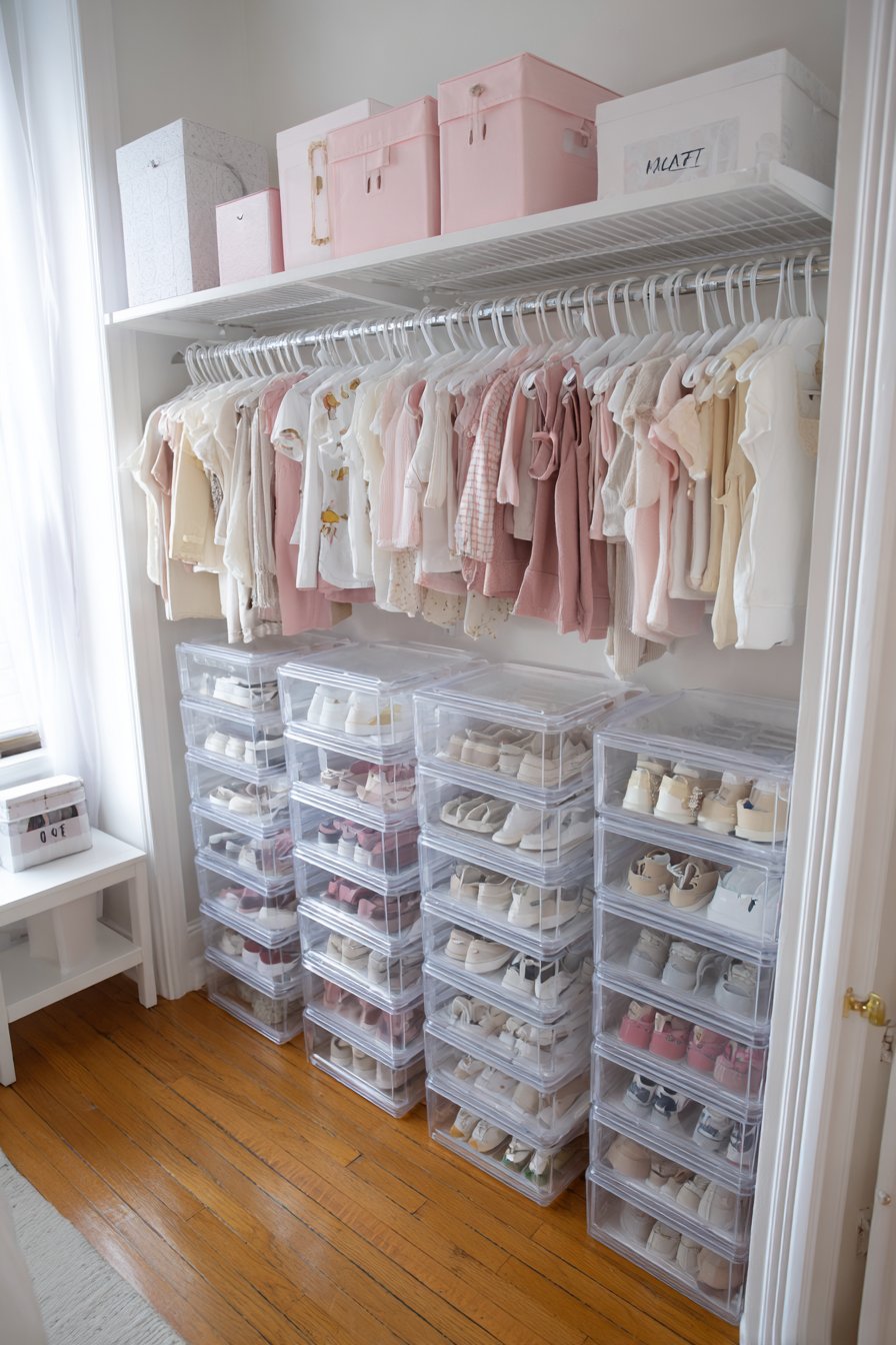 Independence-Fostering Closet Organization