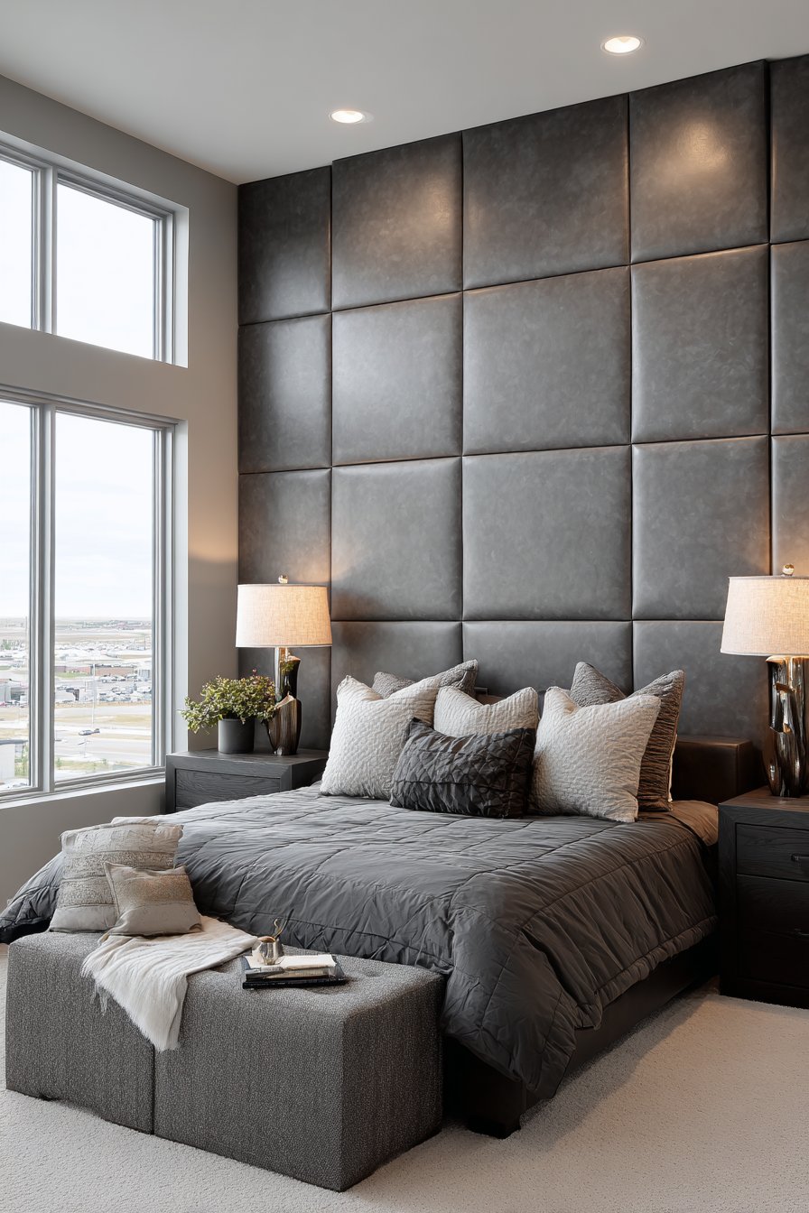 Sophisticated Modern Master Suite