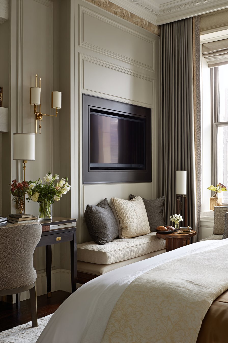 Elegant Theatrical Curtain Treatment