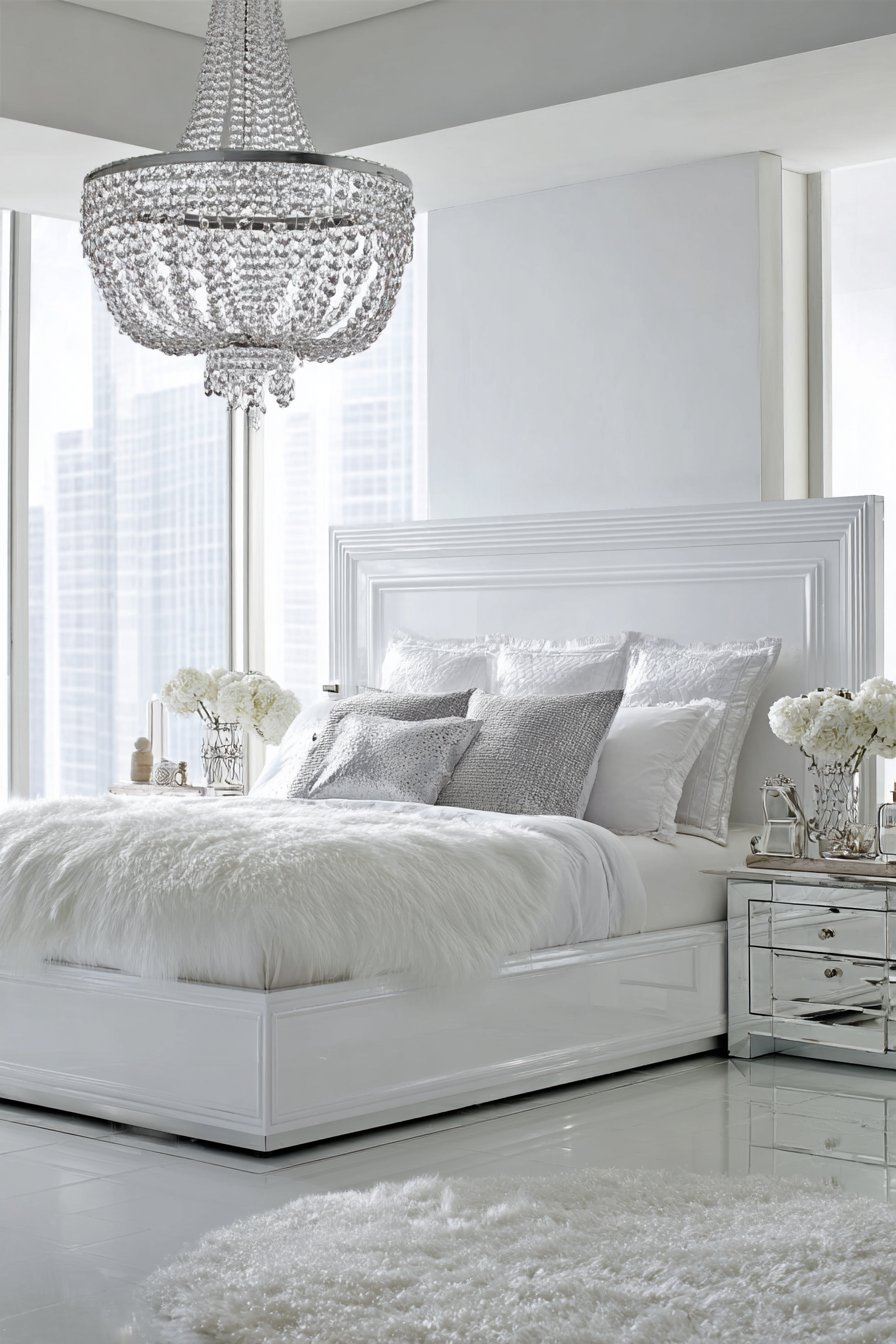 Modern Glamour with High-Gloss Sophistication