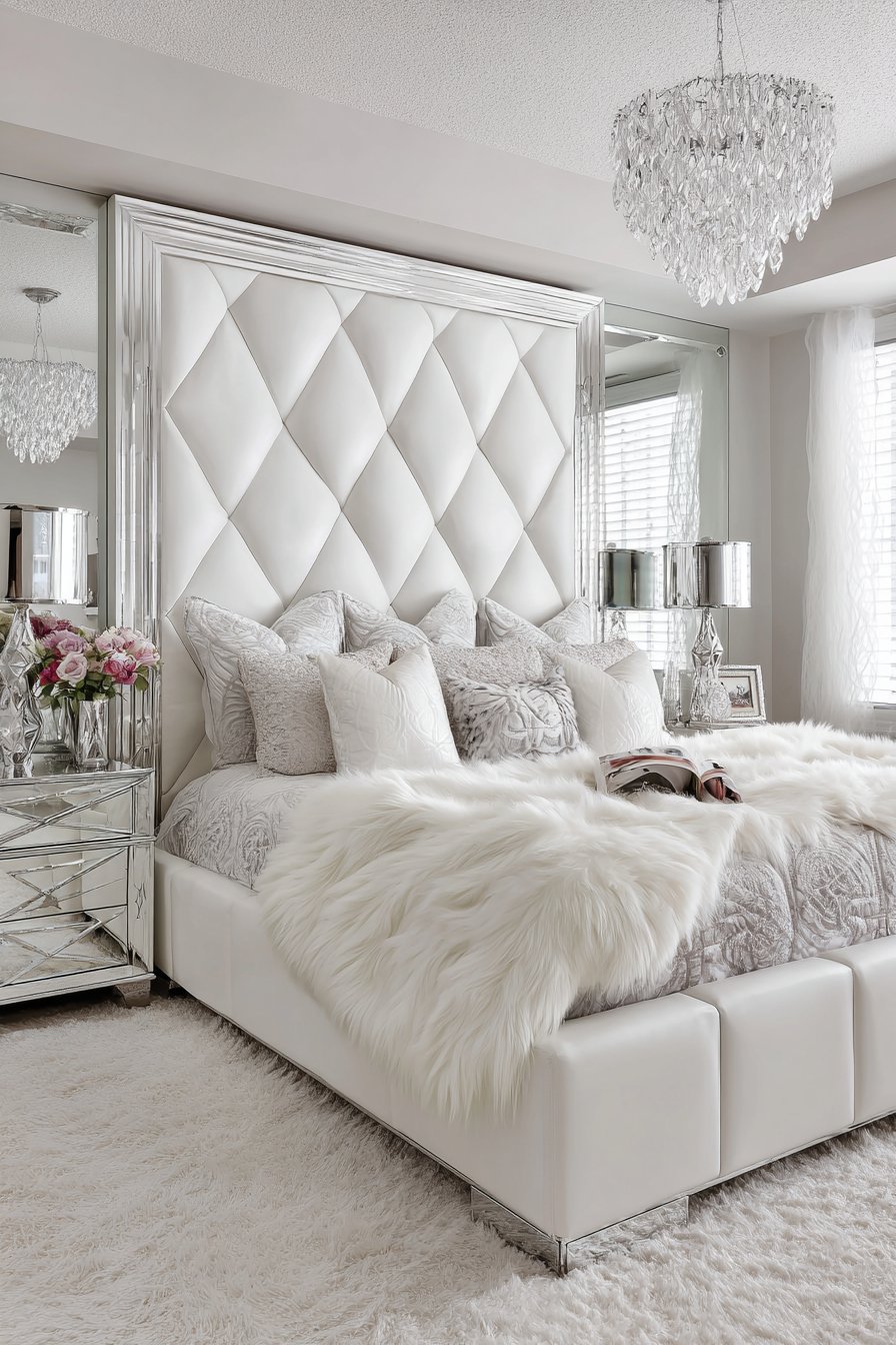 Modern Glamour with High-Gloss Sophistication