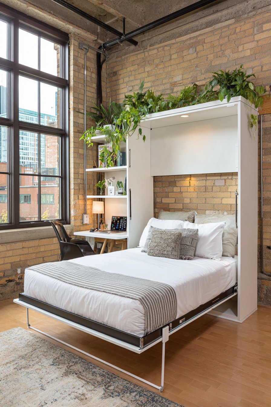 Innovative Loft Living with Dual-Purpose Design