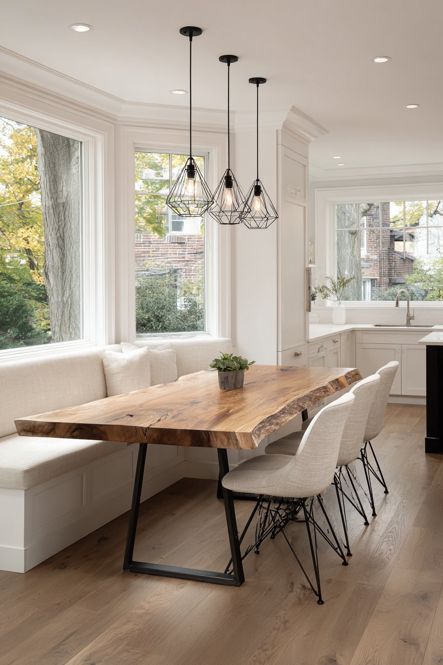 Contemporary Farmhouse Black and Cream Minimalism