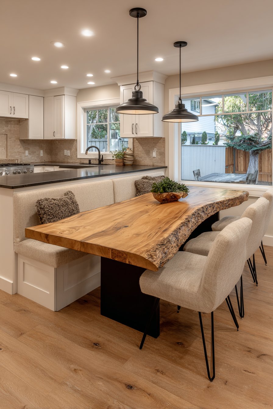 Contemporary Farmhouse Black and Cream Minimalism