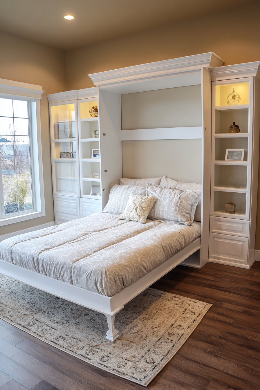 Space Innovation with Murphy Bed Multifunctionality