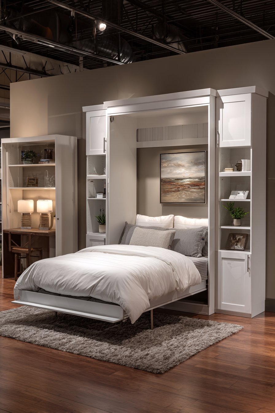 Space Innovation with Murphy Bed Multifunctionality
