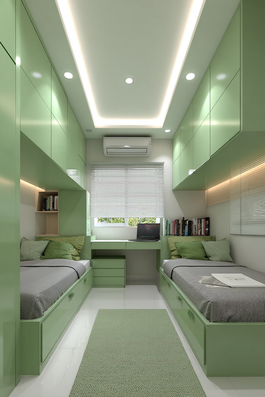 Contemporary Adaptable Growth-Friendly Bedroom