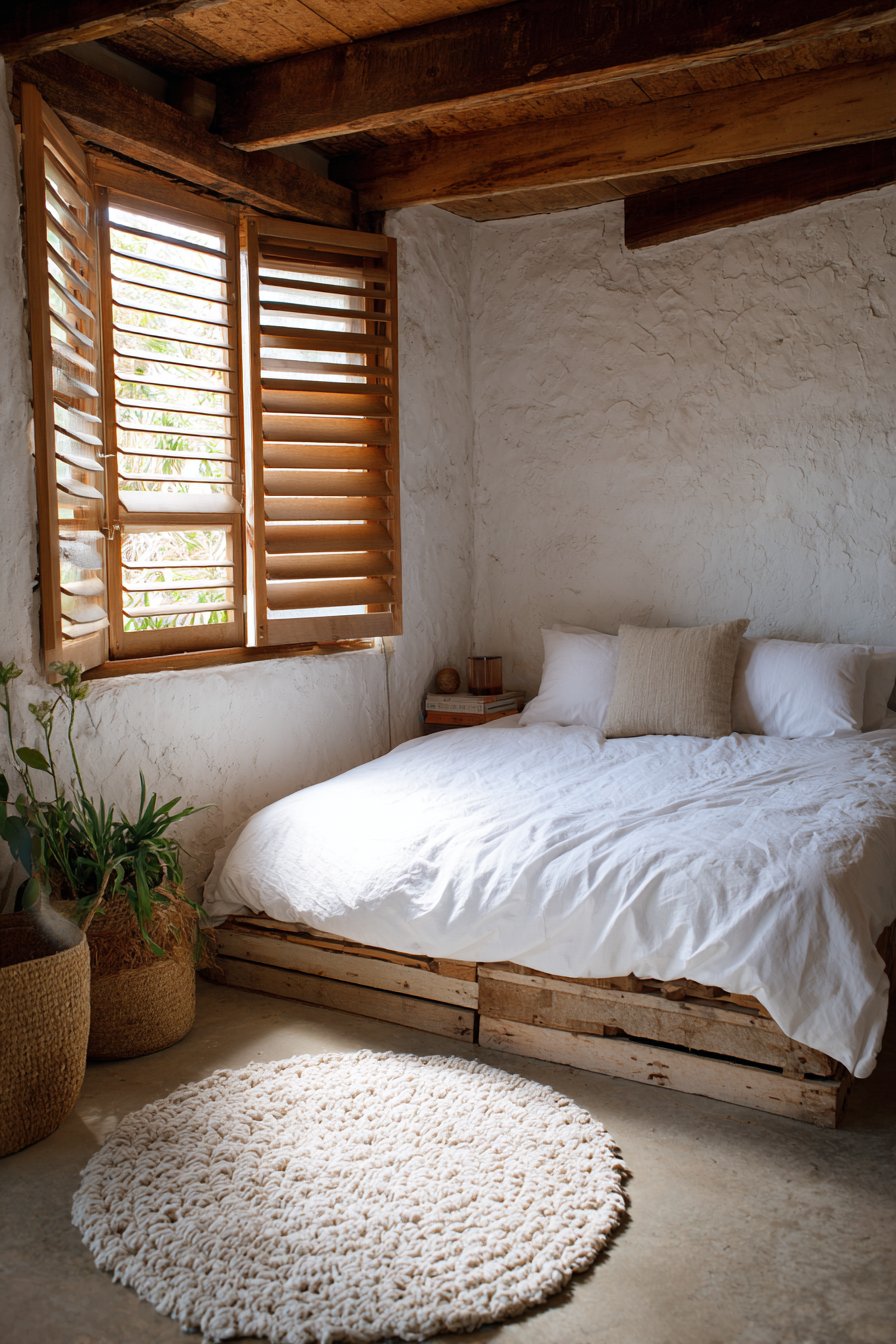 Sustainable Sanctuary with Eco-Conscious White Materials