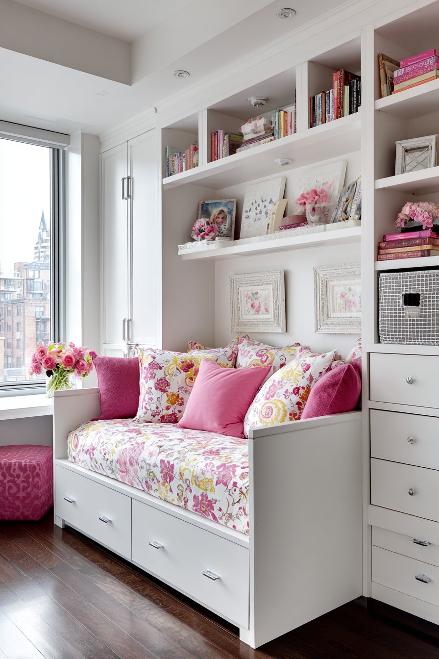 Teen-Friendly White with Youthful Sophistication