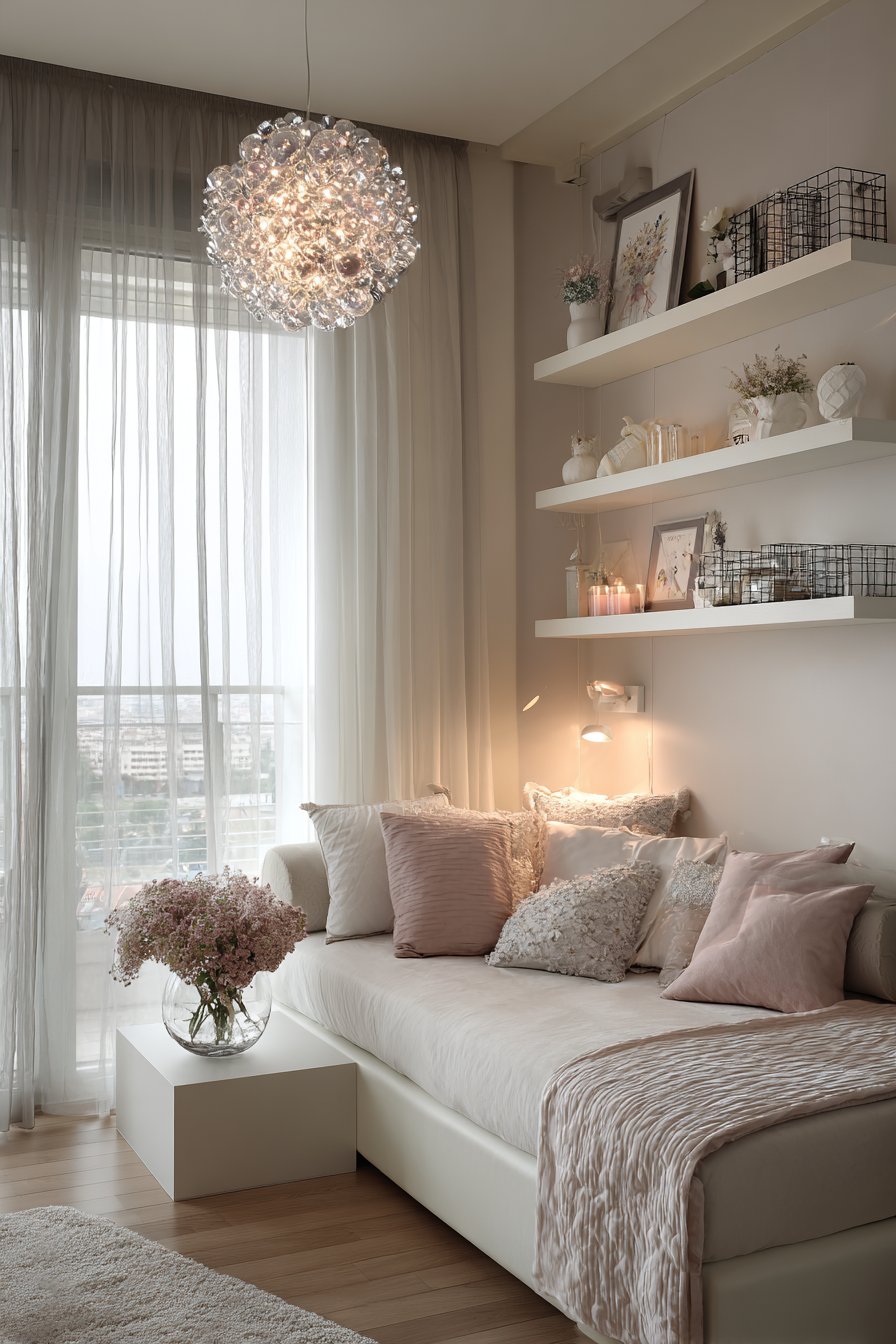 Teen-Friendly White with Youthful Sophistication