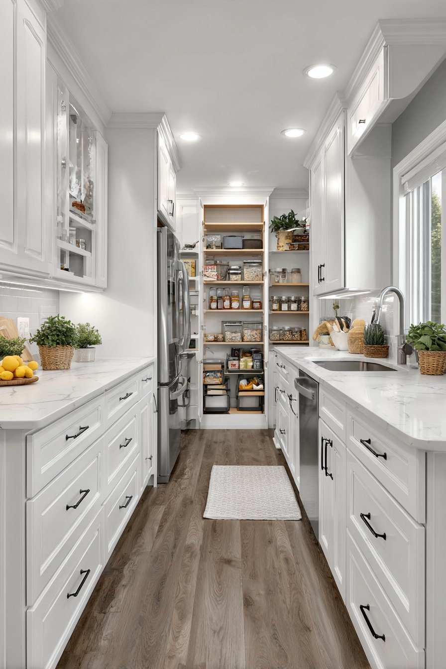 Functional Elegance with Floor-to-Ceiling Storage
