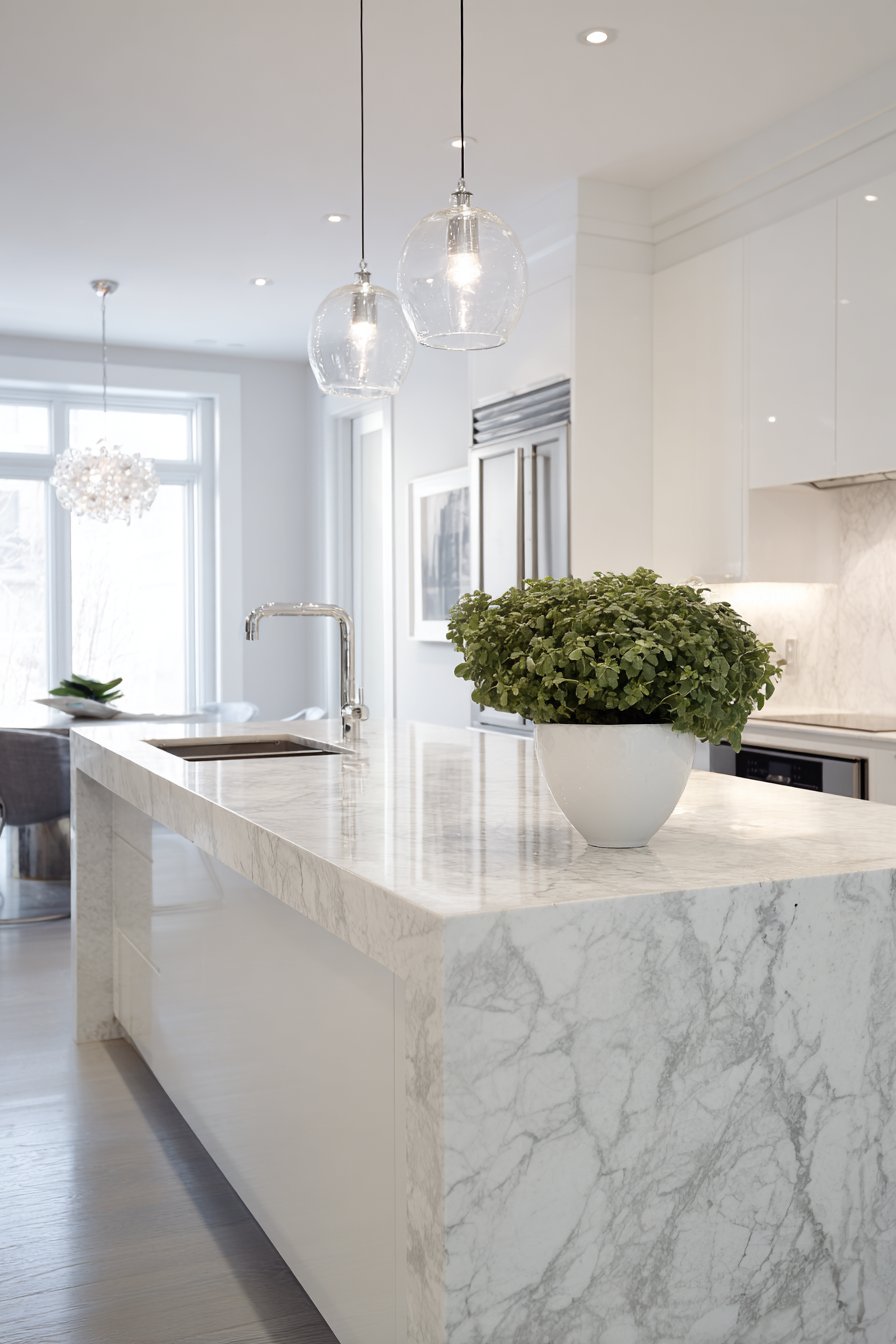 Pristine Island Centerpiece Design