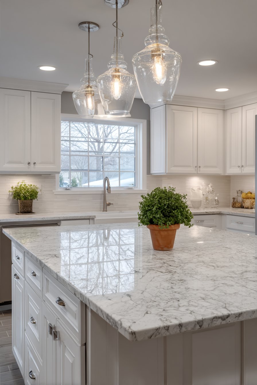 Pristine Island Centerpiece Design