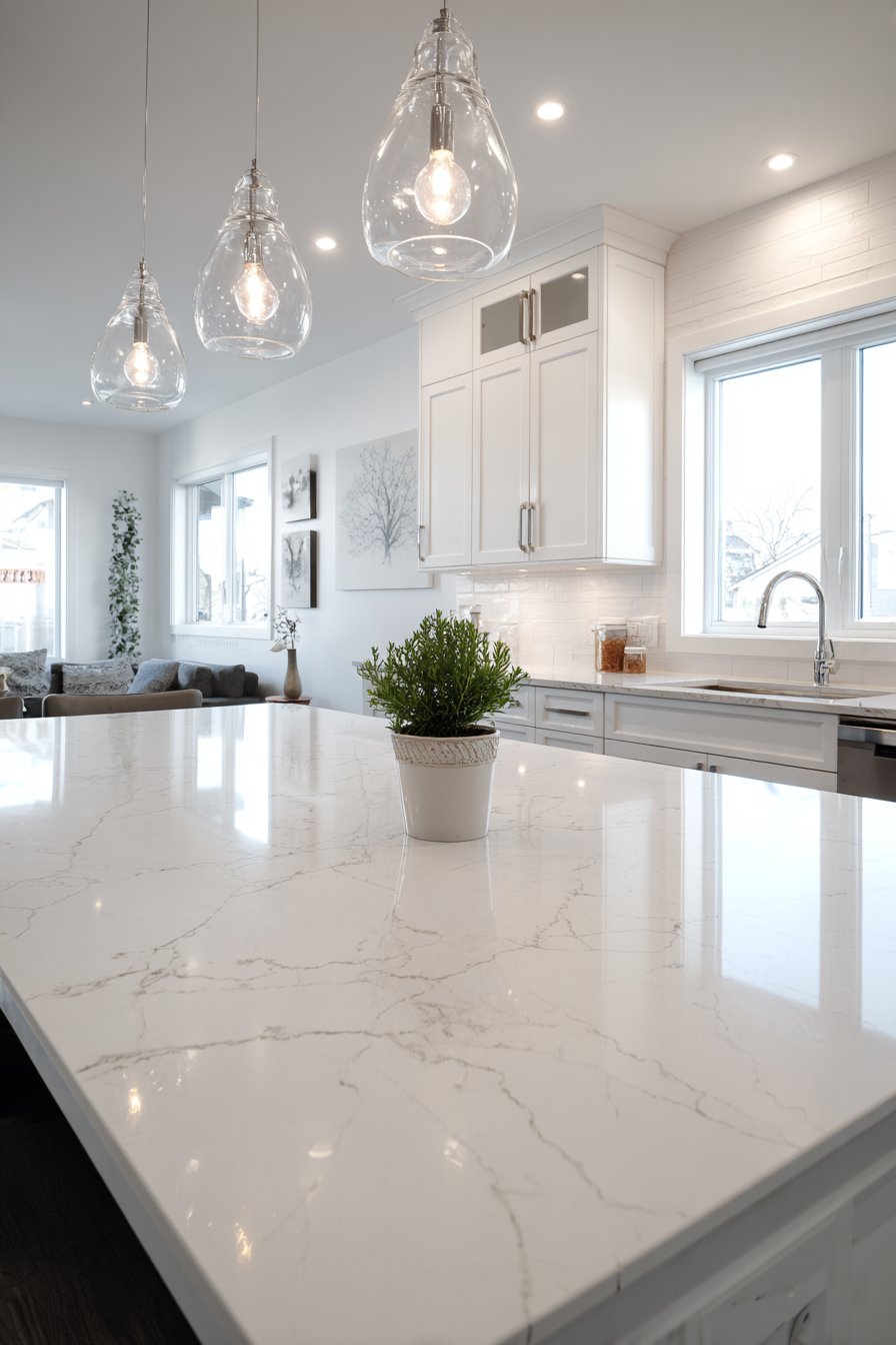 Pristine Island Centerpiece Design