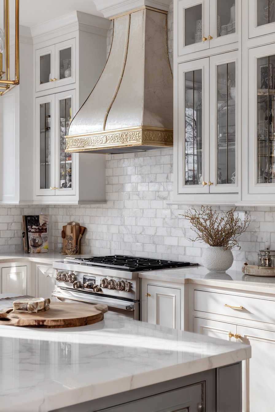 Professional Chef's Kitchen with Refined Finishes