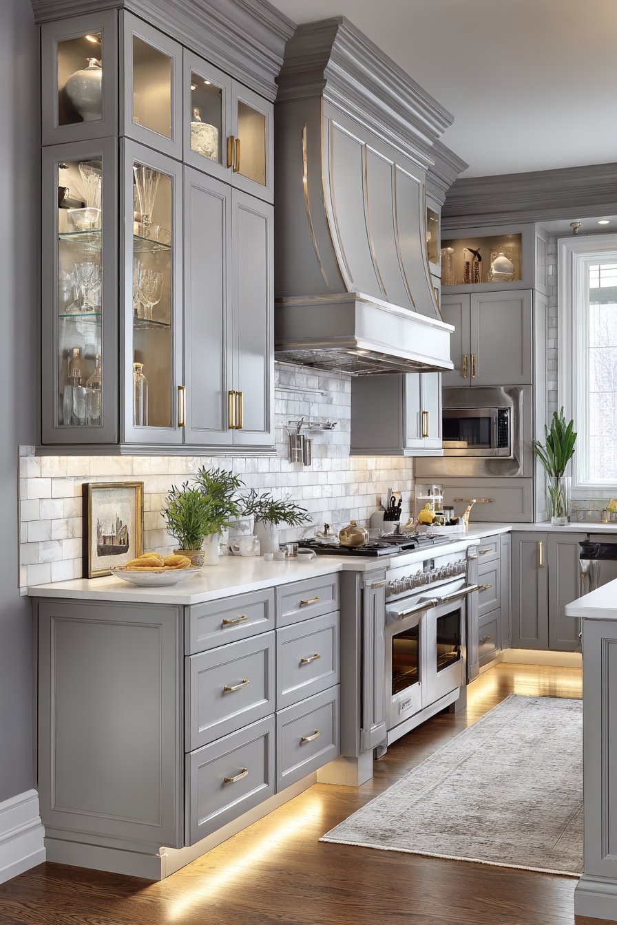 Professional Chef's Kitchen with Refined Finishes