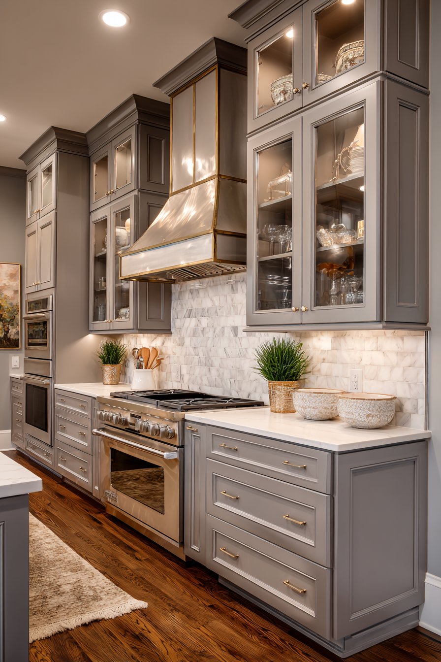 Professional Chef's Kitchen with Refined Finishes