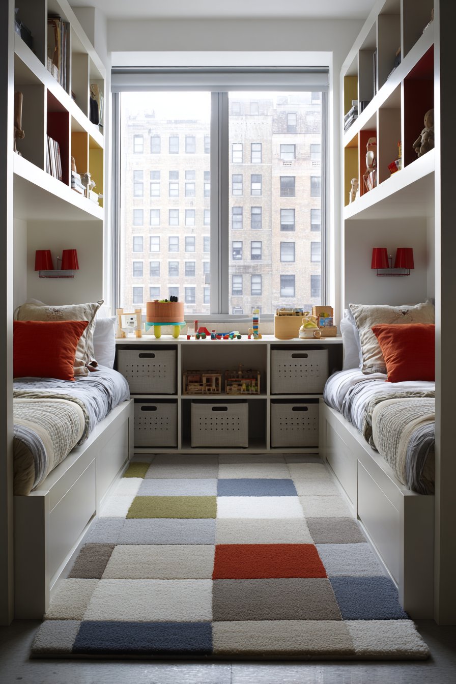 Harmonious Shared Children's Room