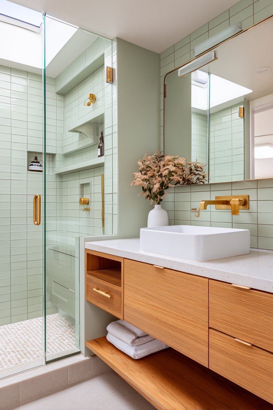 Modern Walk-In Shower Sanctuary