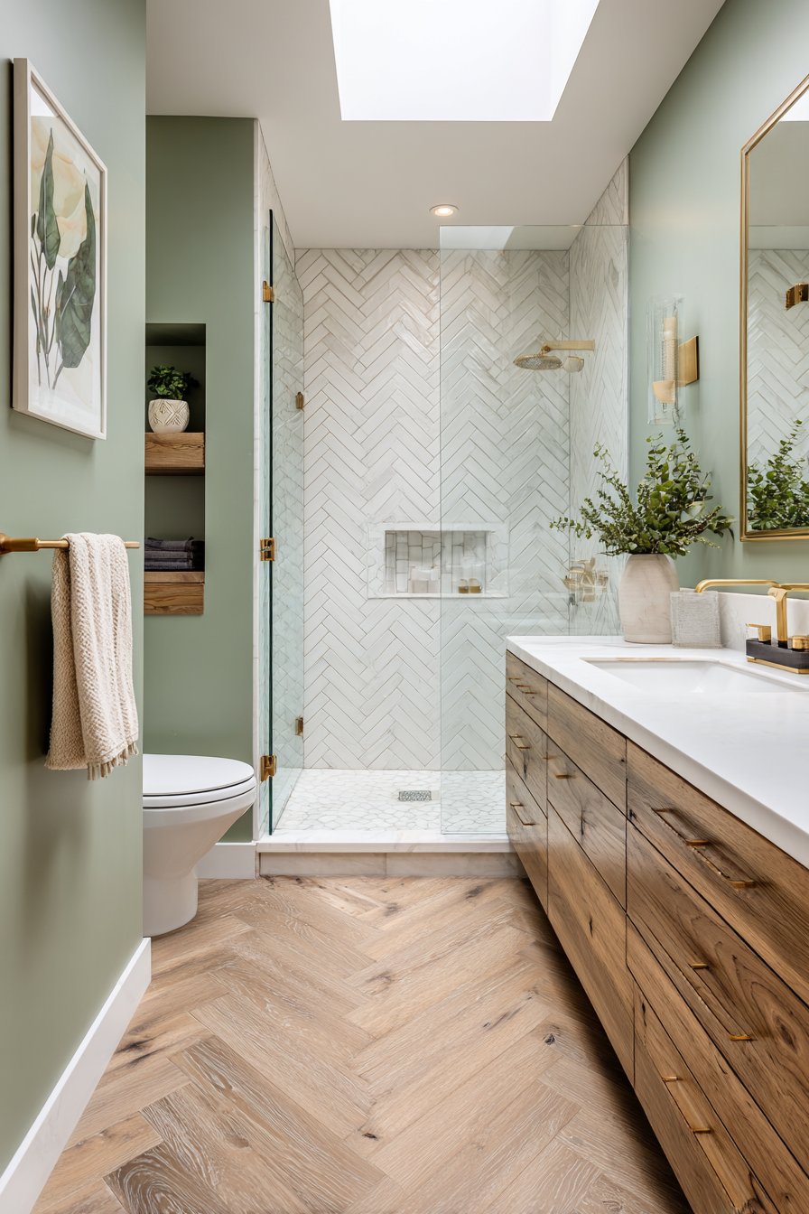 Modern Walk-In Shower Sanctuary