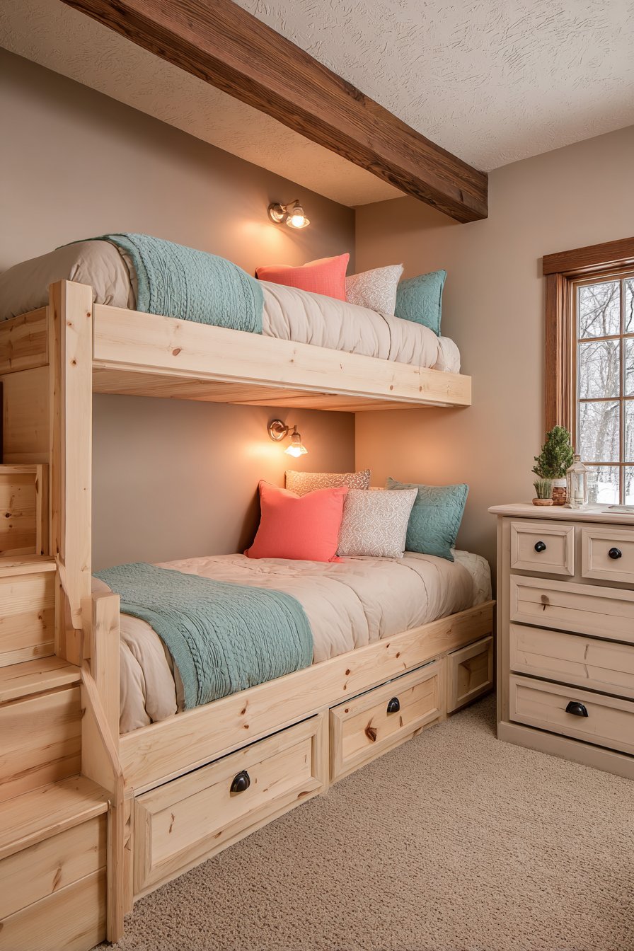 Space-Saving Bunk Bed Innovation