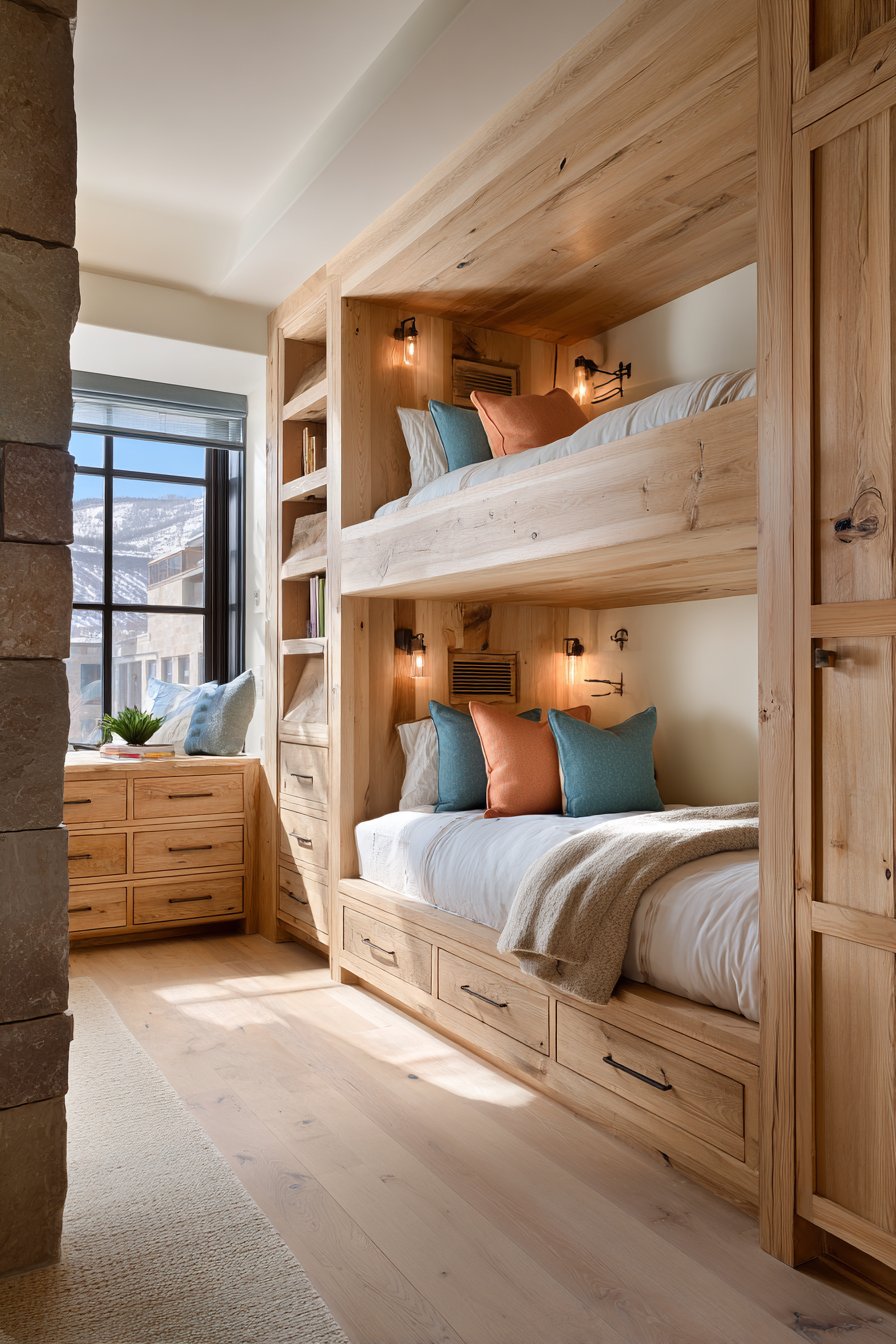 Space-Saving Bunk Bed Innovation