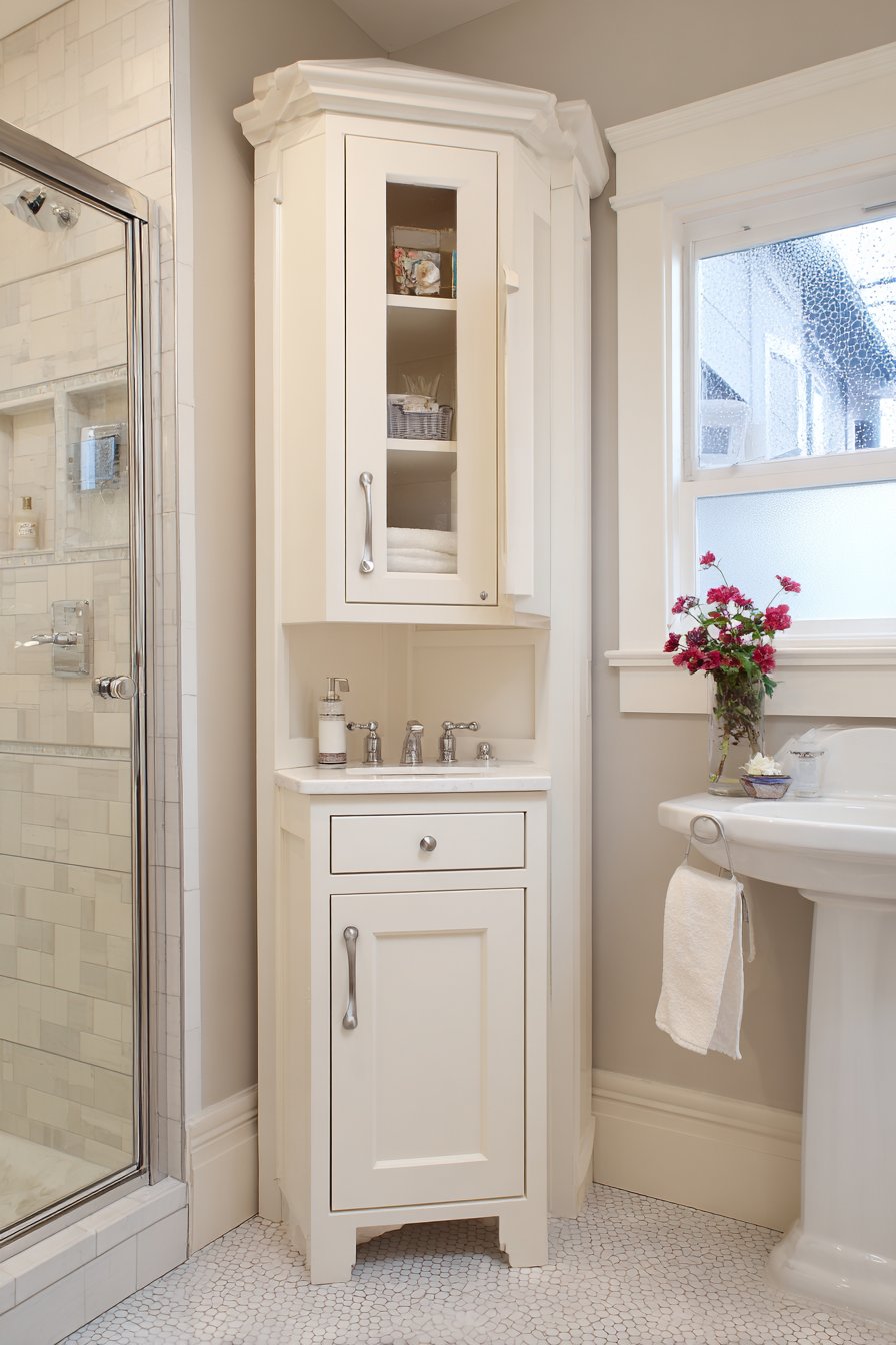 Vertical Storage Solutions with Hexagonal Charm