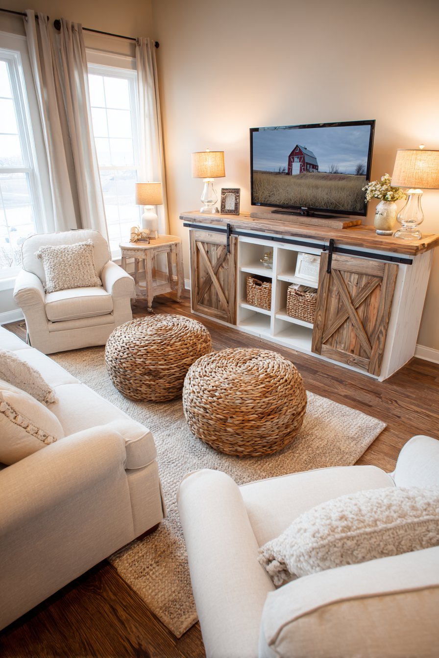 Rustic Farmhouse Charm with Reclaimed Character