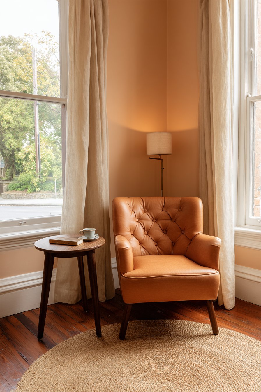 Terracotta Embrace with Vintage Warmth