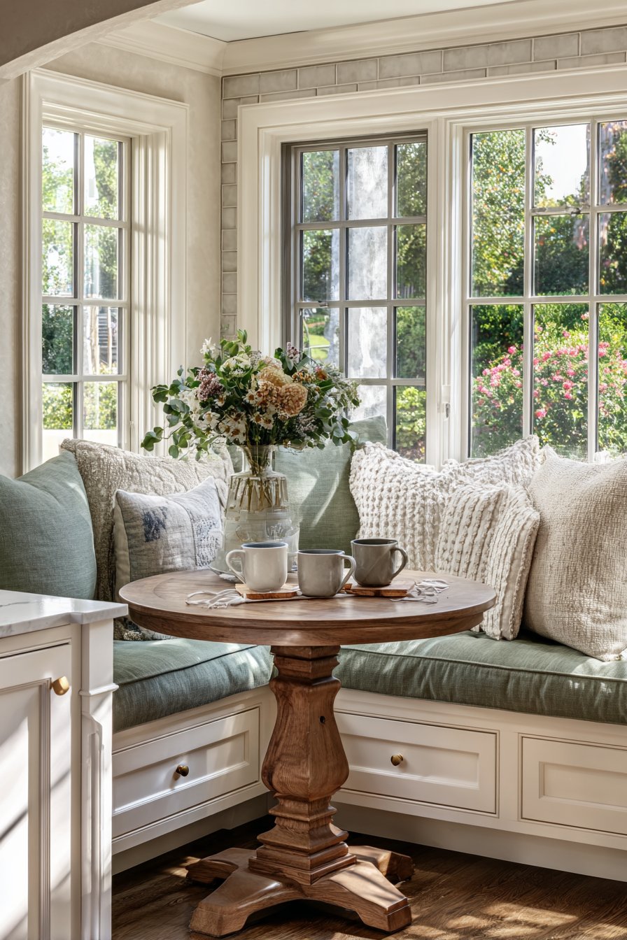 Intimate Breakfast Nook Haven