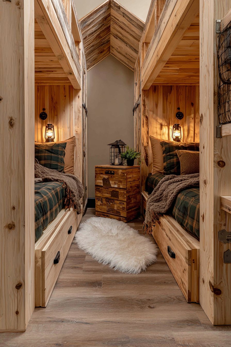 Camping Theme with Woodland Atmosphere