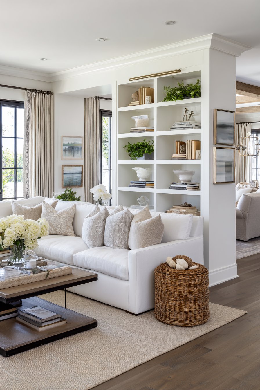 Double-Sided Bookshelf Divider: Storage Meets Smart Space Definition