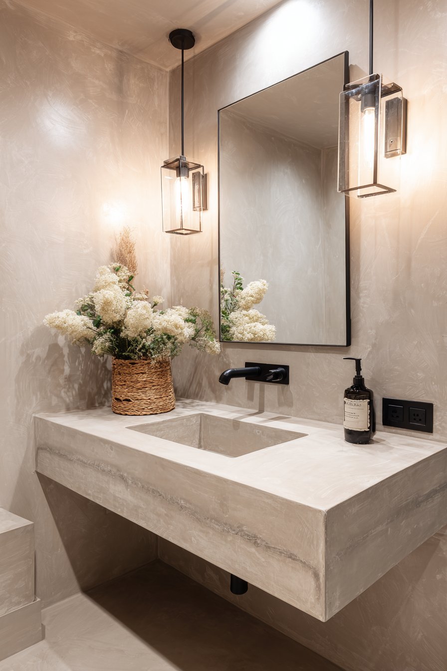 Compact Sophistication with Polished Microcement