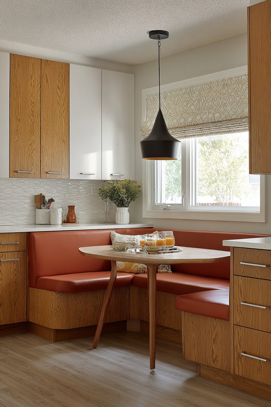 Compact Efficiency with Breakfast Nook Charm