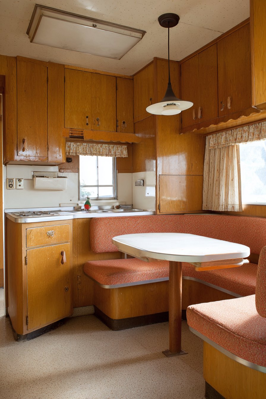 Compact Efficiency with Breakfast Nook Charm