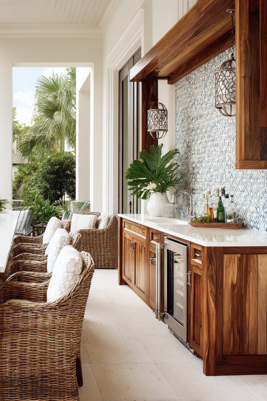 Linear Pergola Integration