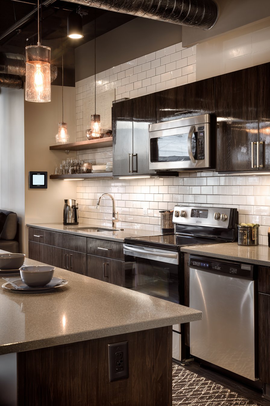 The Integrated Control Hub with Multifunctional Island Design