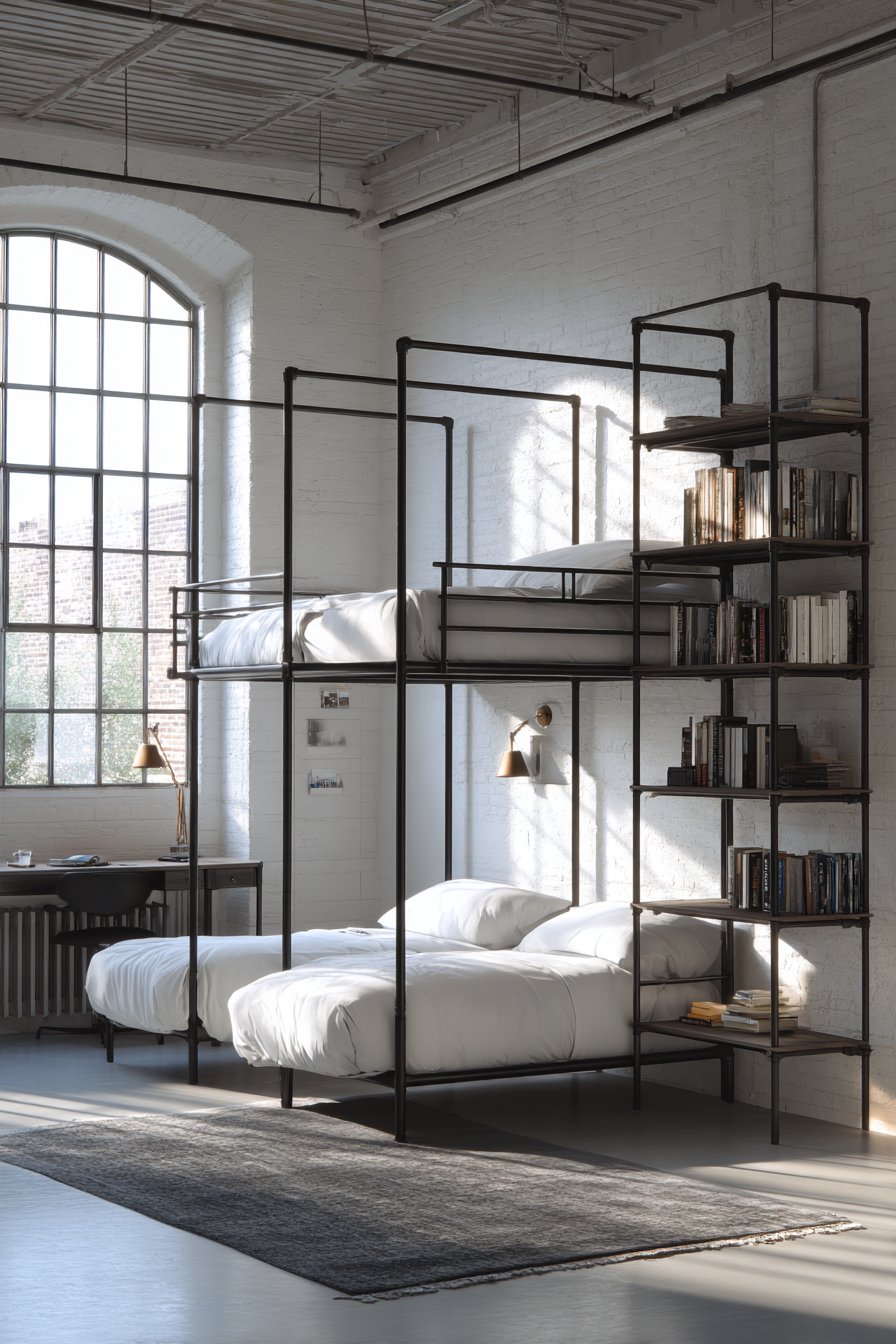 Modern Loft Configuration with Vertical Space Optimization
