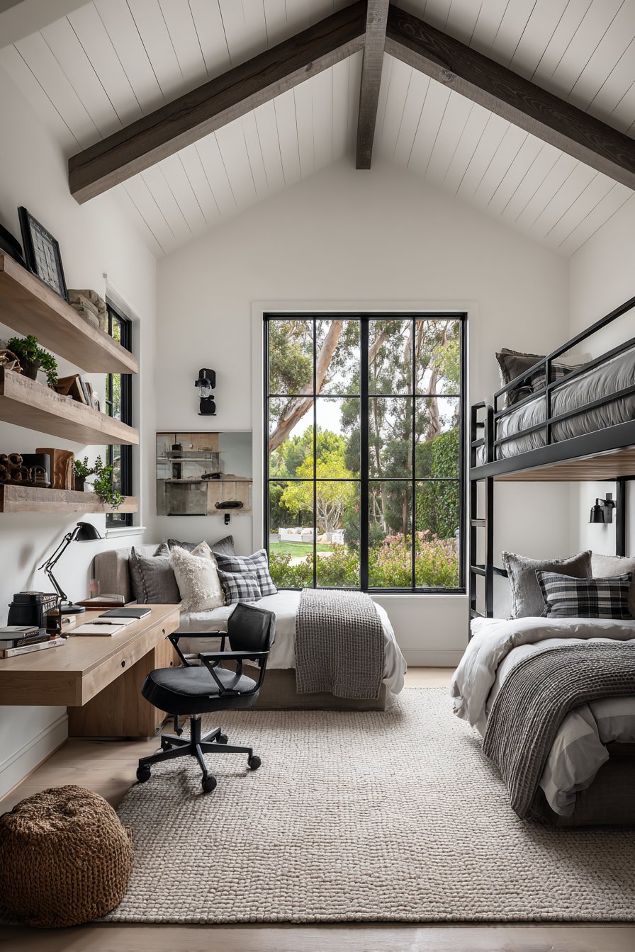 Modern Loft Configuration with Vertical Space Optimization