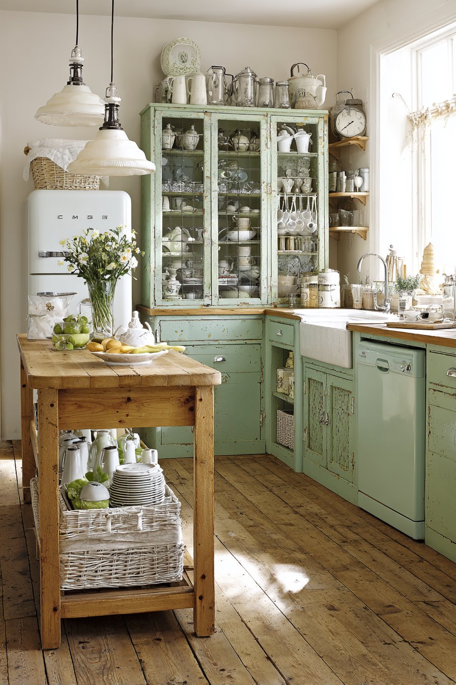 Glass-Front Cabinet Charm