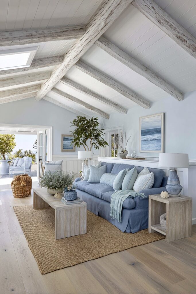 Coastal Blue and Sandy Neutral Serenity