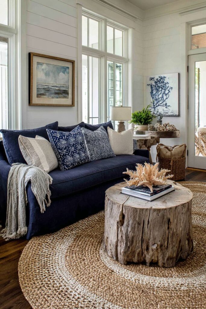 Coastal Blue and Sandy Neutral Serenity