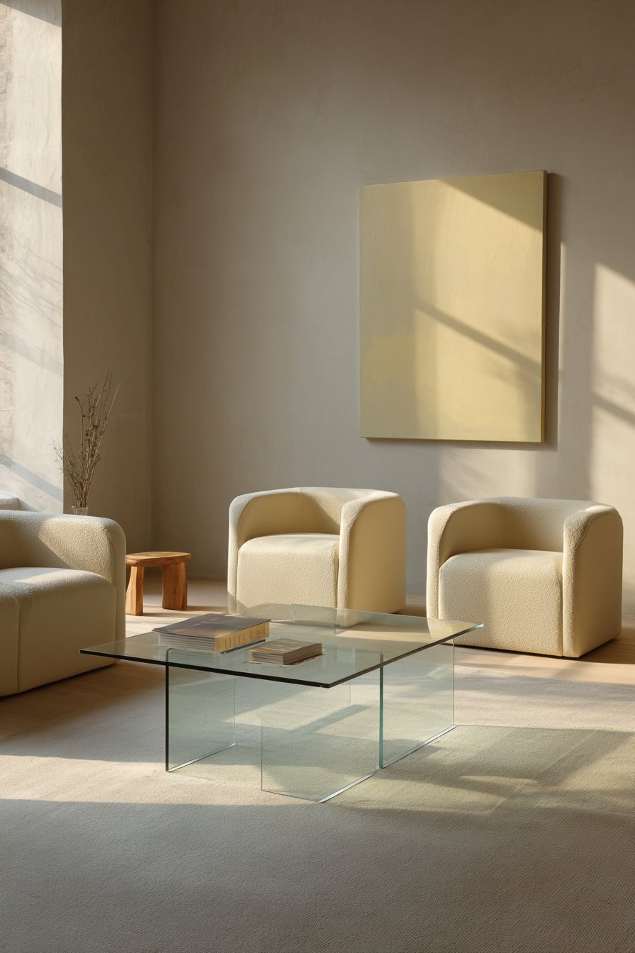 Geometric Precision with Muted Abstract Art