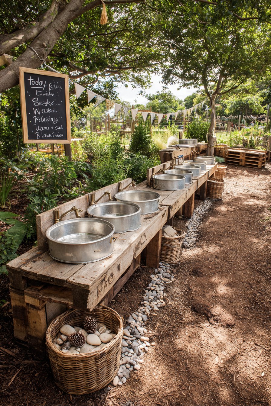 Creative Upcycled Pallet Construction