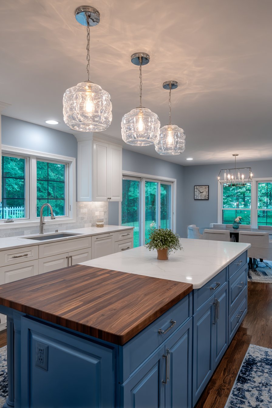 Transitional Two-Tone Sophistication