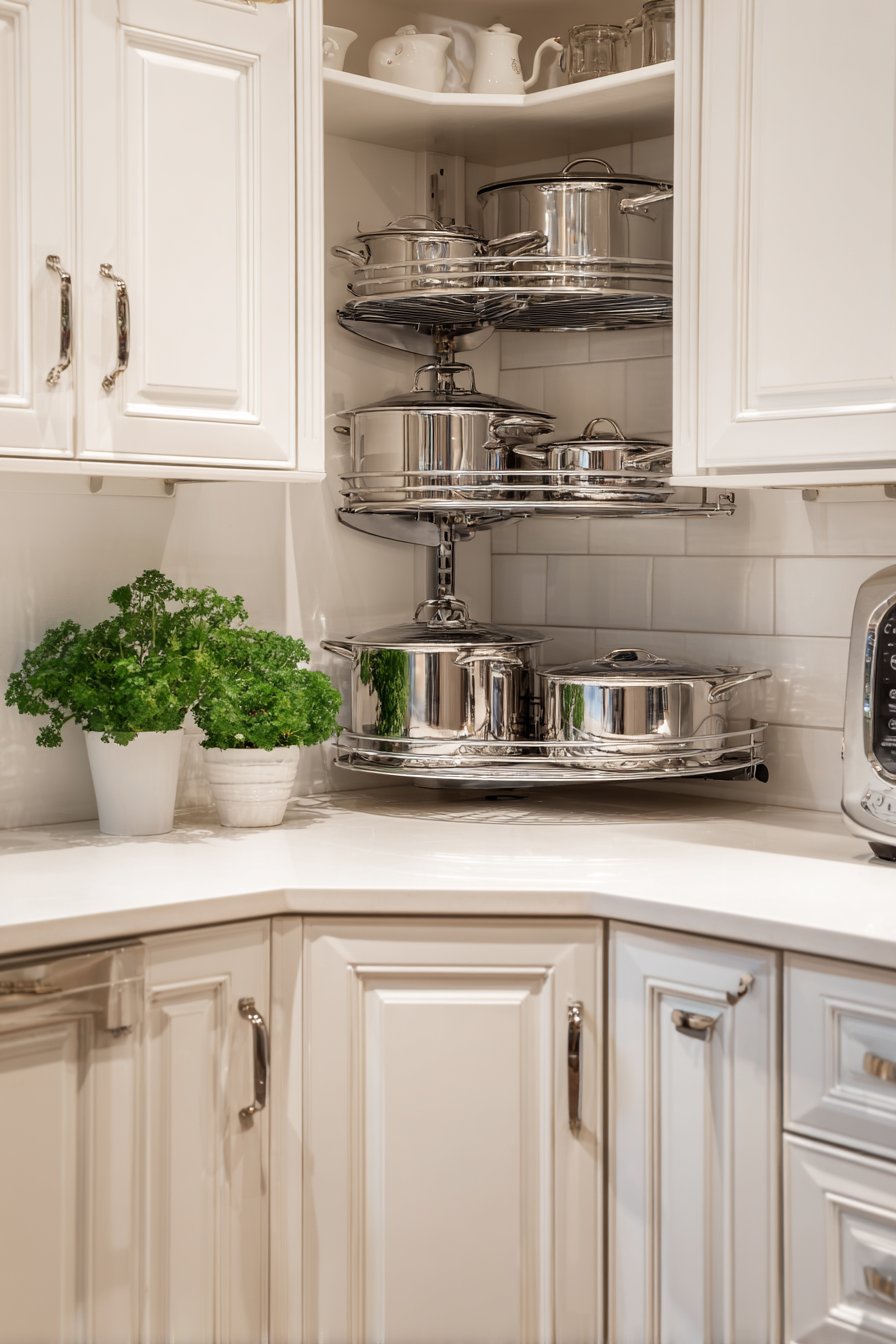 Corner Cabinet Lazy Susan Revolution