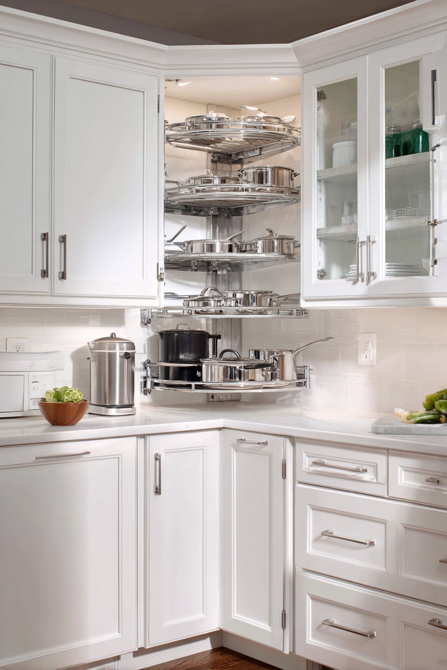 Corner Cabinet Lazy Susan Revolution