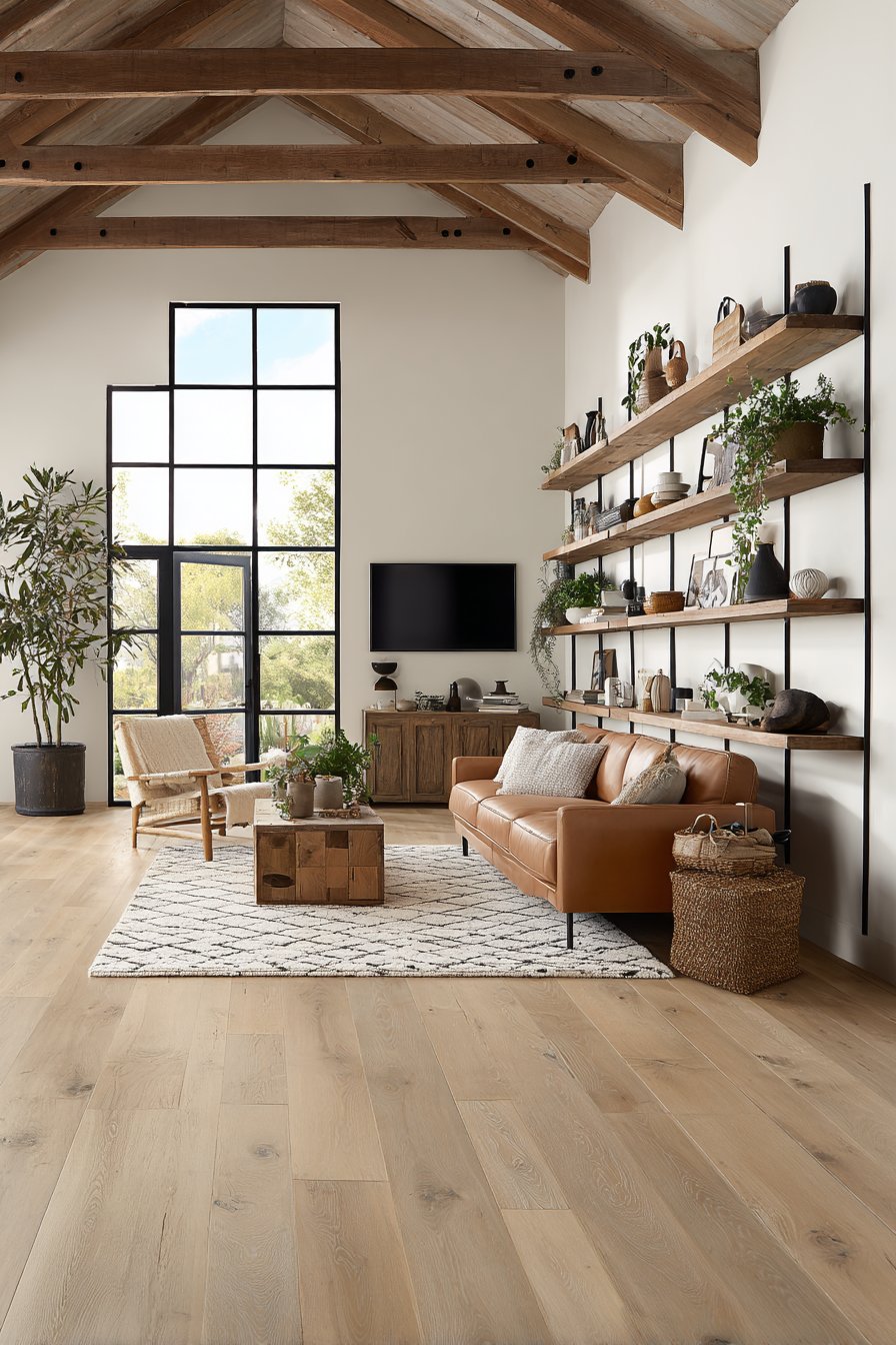 Scandinavian-Inspired Simplicity with Mid-Century Modern Flair